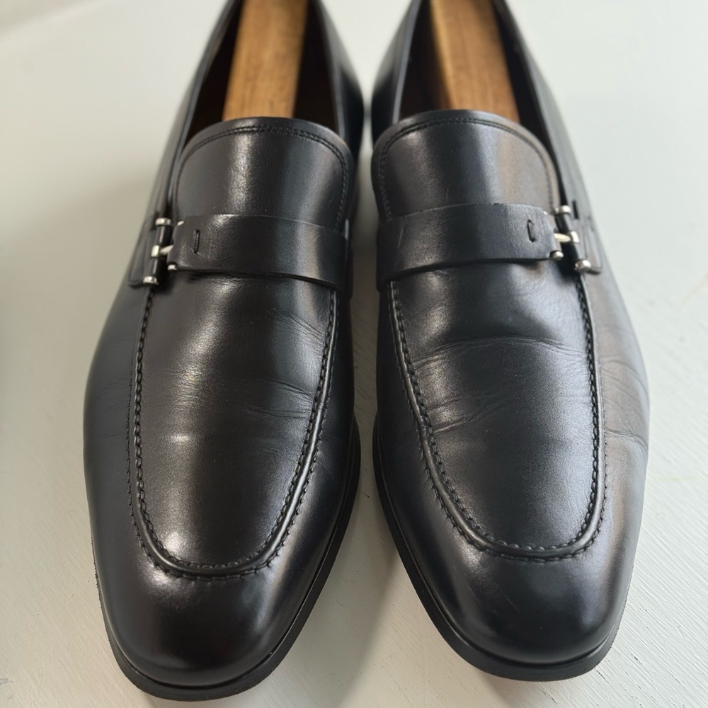 Two pairs of Magnanni loafers
